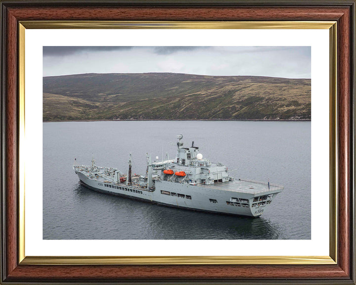 RFA Wave Knight A389 | Photo Print | Framed Print | Wave class | Fleet Tanker | Royal Fleet Auxiliary Hampshire Prints