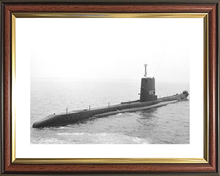 HMS Aeneas P427 (S72) Royal Navy Amphion class Submarine Photo Print or Framed Print - Hampshire Prints