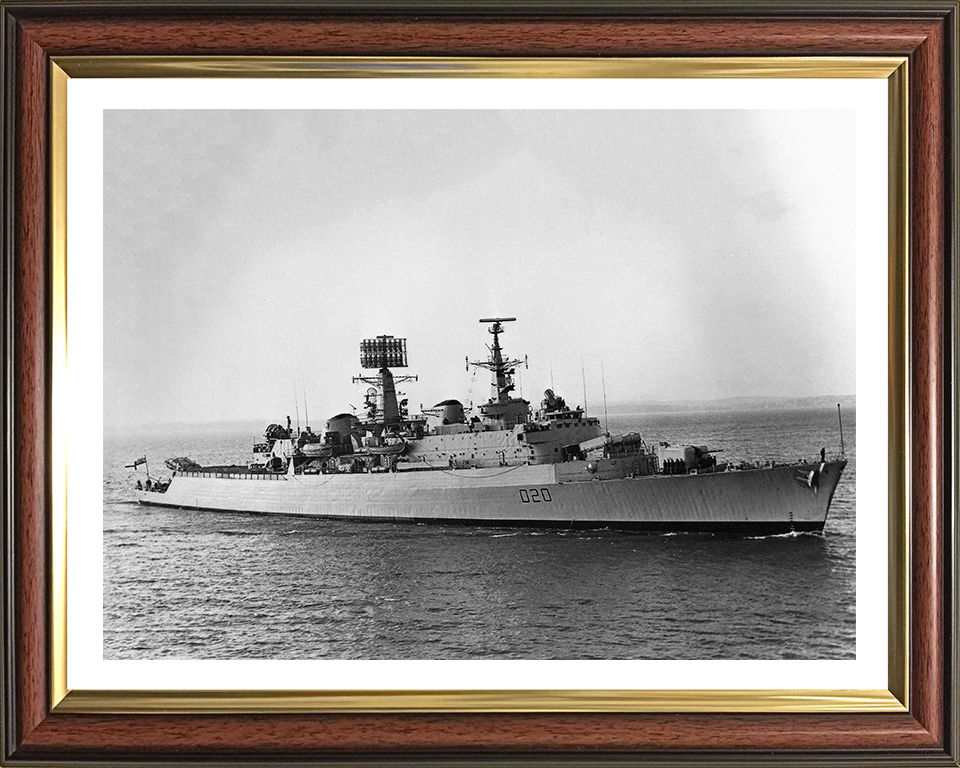 HMS Fife D20 Royal Navy County class destroyer Photo Print or Framed Print - Hampshire Prints