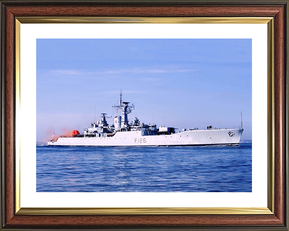 HMS Plymouth F126 Royal Navy Rothesay class frigate Photo Print or Framed Print - Hampshire Prints