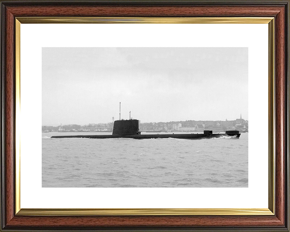 HMS Oberon S09 Royal Navy Oberon class Submarine Photo Print or Framed Print - Hampshire Prints