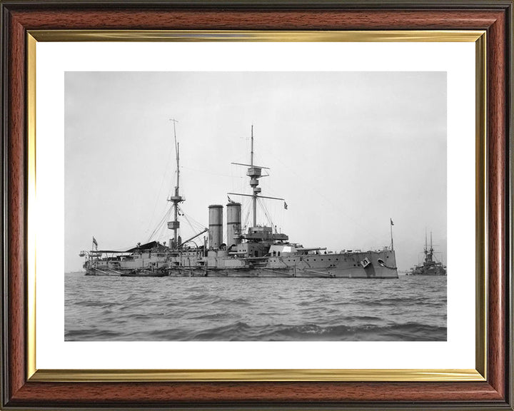 HMS Hibernia (1905) | Photo Print | Framed Print | Poster | Pre Dreadnought | Royal Navy Posters, Prints, & Visual Artwork Hampshire Prints