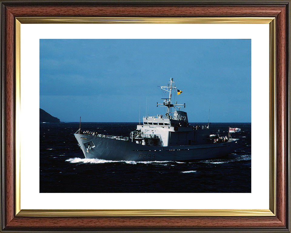 HMS Orkney P299 Royal Navy Island class Patrol Vessel Photo Print or Framed Photo Print - Hampshire Prints