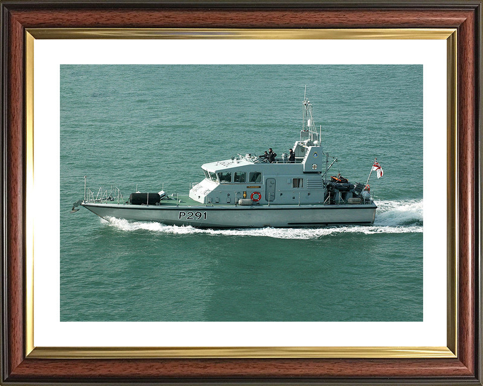 HMS Puncher P291 Royal Navy Archer Class P2000 Patrol Vessel Photo Print or Framed Photo Print - Hampshire Prints