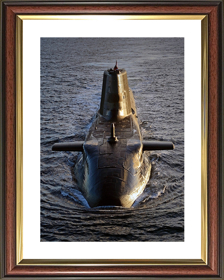 HMS Ambush S120 Royal Navy Astute class Submarine Photo Print or Framed Print - Hampshire Prints