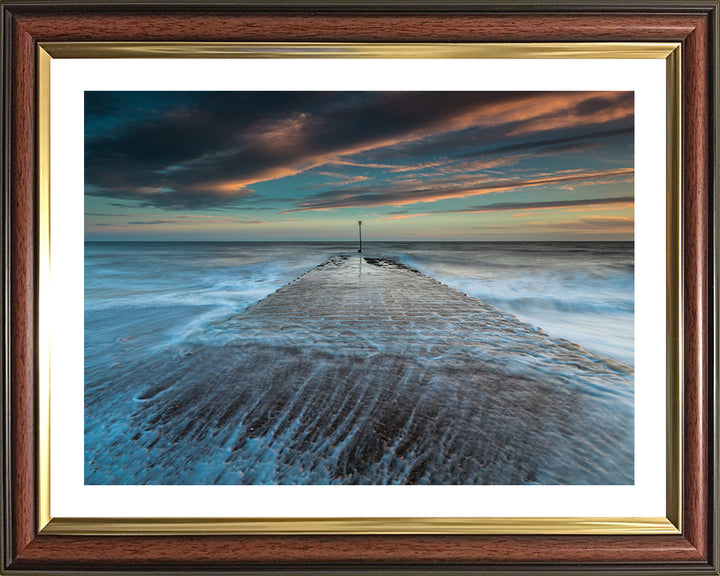 Ferring Beach West Sussex at sunset Photo Print - Canvas - Framed Photo Print - Hampshire Prints