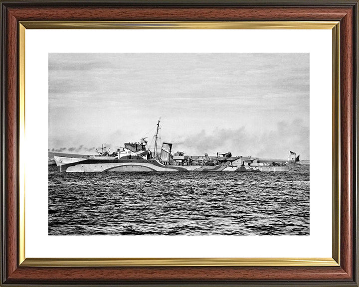 HMS Tetcott L99 Royal Navy Hunt class destroyer Photo Print or Framed Print - Hampshire Prints