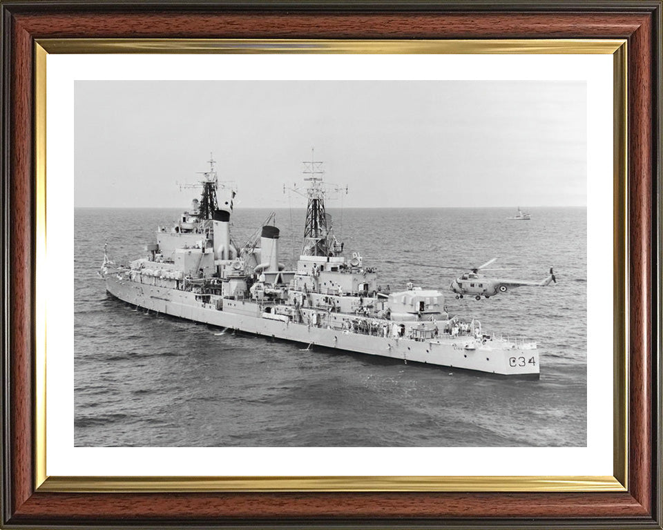 HMS Lion C34 | Photo Print | Framed Print | Poster | Tiger Class | Cruiser | Royal Navy Hampshire Prints