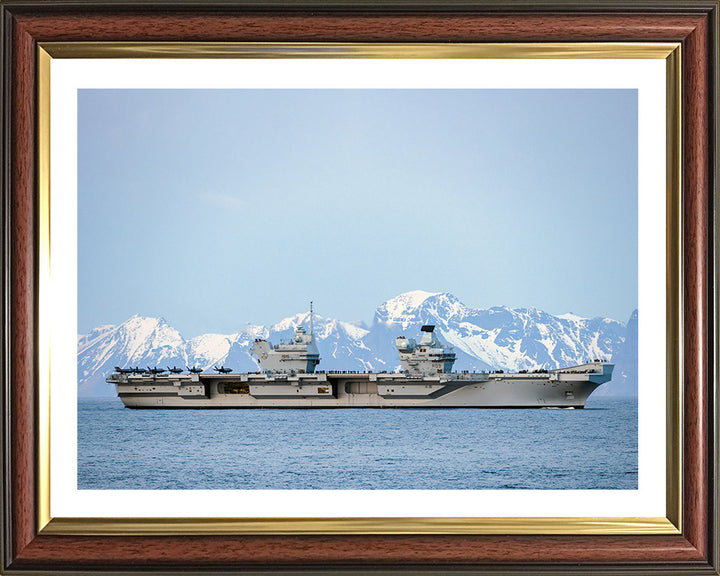 HMS Prince of Wales R09 | Photo Print | Framed Print | Queen Elizabeth Class | Aircraft Carrier | Royal Navy Hampshire Prints
