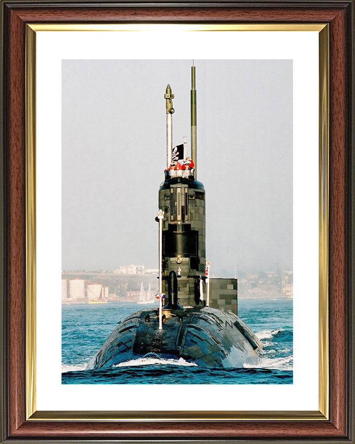 HMS Turbulent S87 Submarine | Photo Print | Framed Print | Trafalgar Class | Royal Navy Hampshire Prints