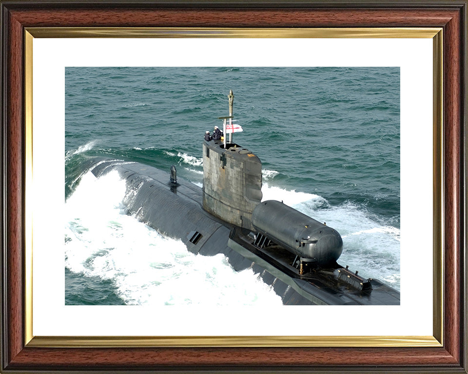 HMS Spartan S105 Royal Navy Swiftsure class Submarine Photo Print or Framed Print - Hampshire Prints