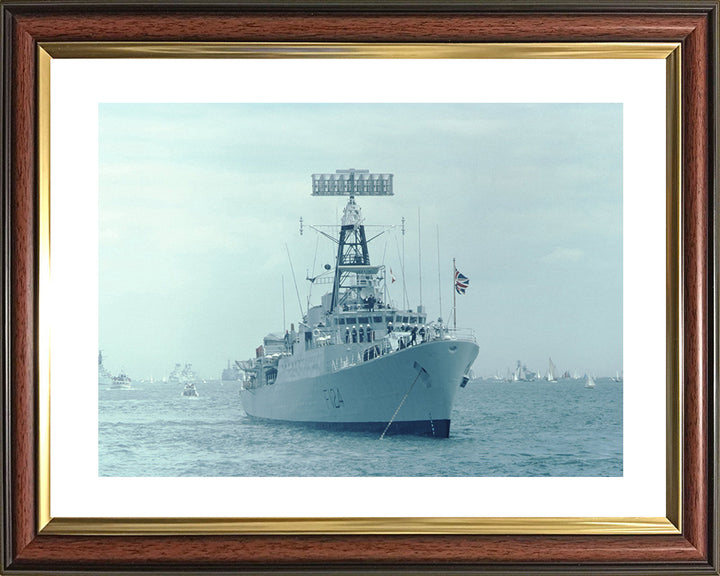 HMS Zulu F124 Royal Navy Tribal class frigate Photo Print or Framed Print - Hampshire Prints