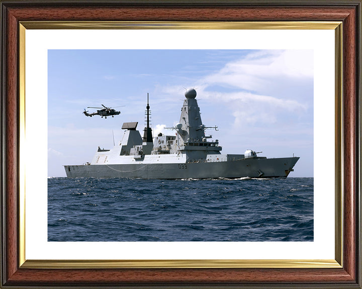 HMS Dauntless D33 Royal Navy Type 45 destroyer Photo Print or Framed Print - Hampshire Prints