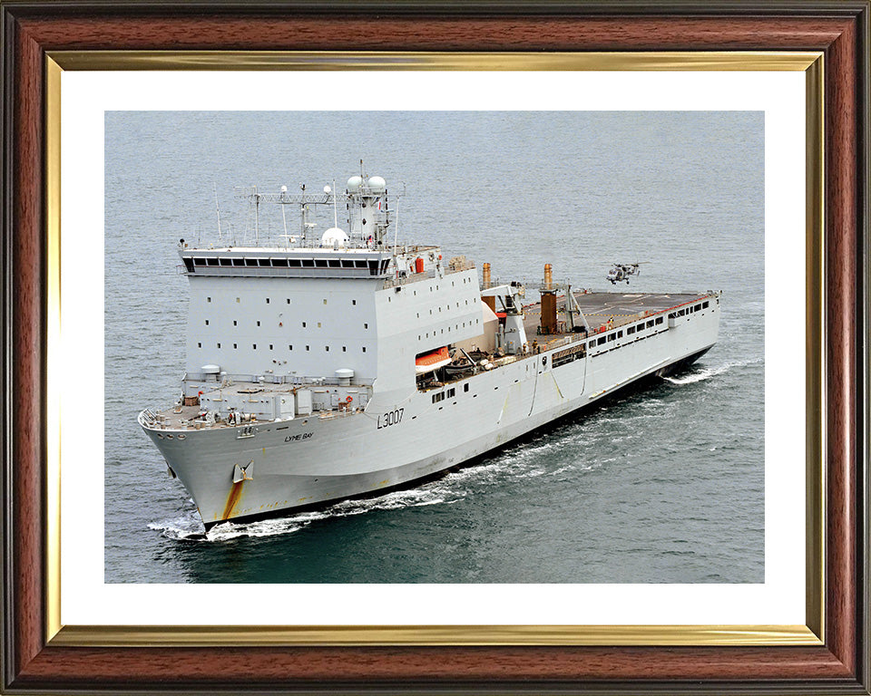 RFA Lyme Bay L3007 | Photo Print | Framed Print | Bay Class | Auxiliary Dock | Royal Fleet Auxiliary Hampshire Prints