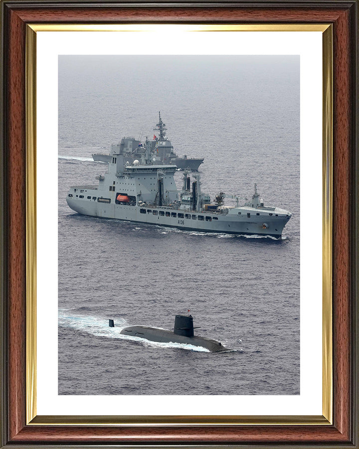 RFA Tidespring A136 | Photo Print | Framed Print | Tide class | Tanker | Royal Fleet Auxiliary Hampshire Prints