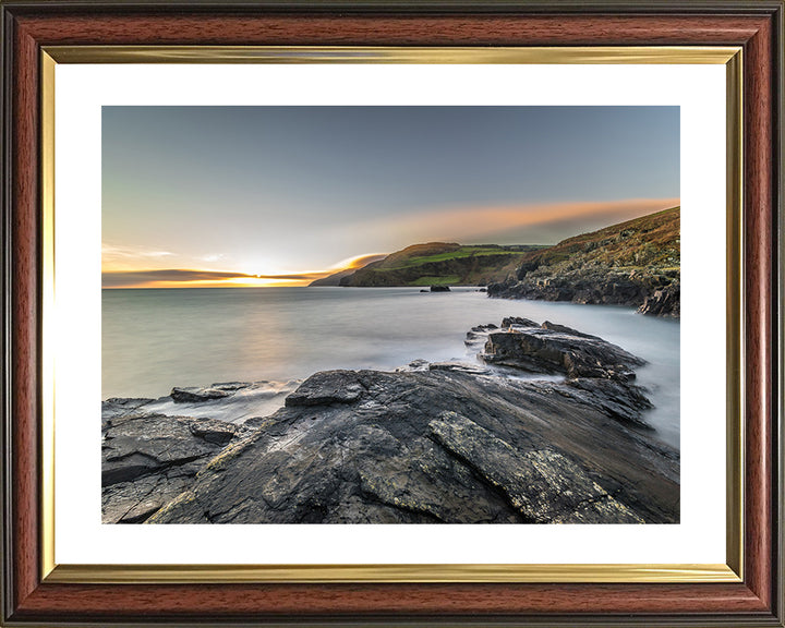 Torr Head Ballycastle Northern Ireland at sunset Photo Print - Canvas - Framed Photo Print - Hampshire Prints