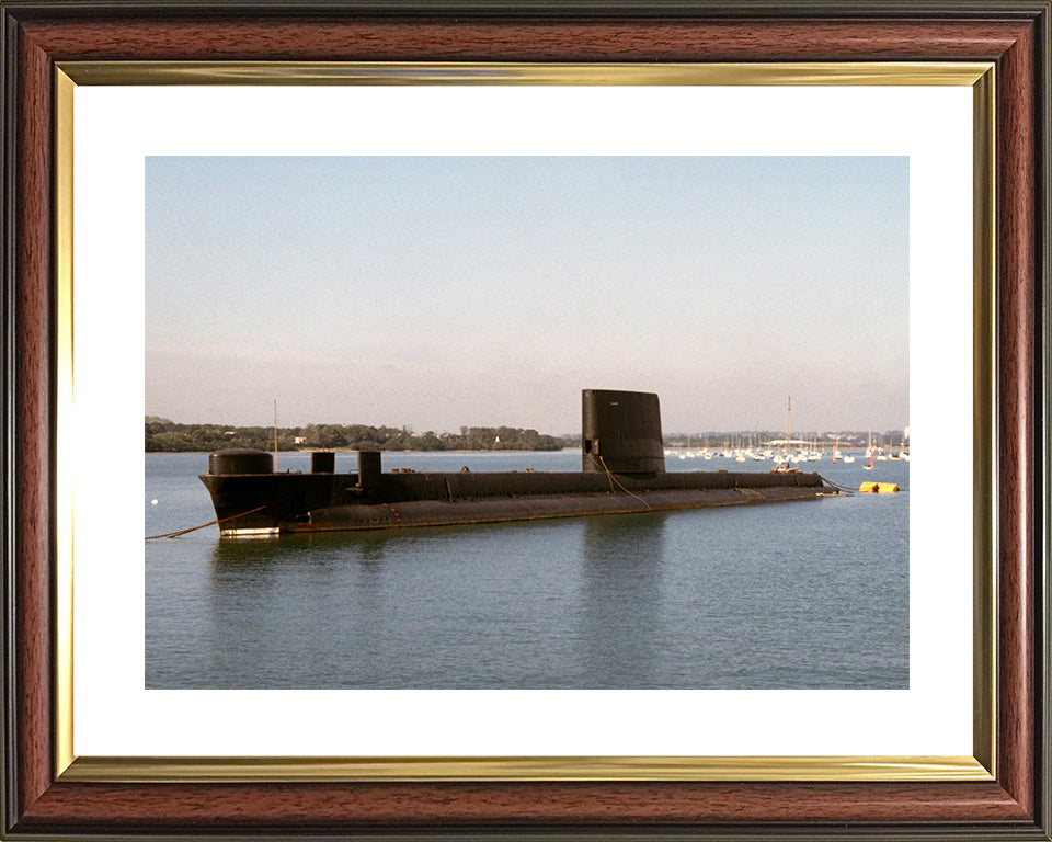 HMS Porpoise S01 Royal Navy Porpoise class Submarine Photo Print or Framed Print - Hampshire Prints