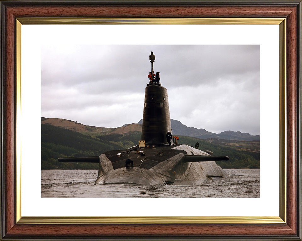 HMS Vigilant S30 Royal Navy Vanguard class Submarine Photo Print or Framed Print - Hampshire Prints