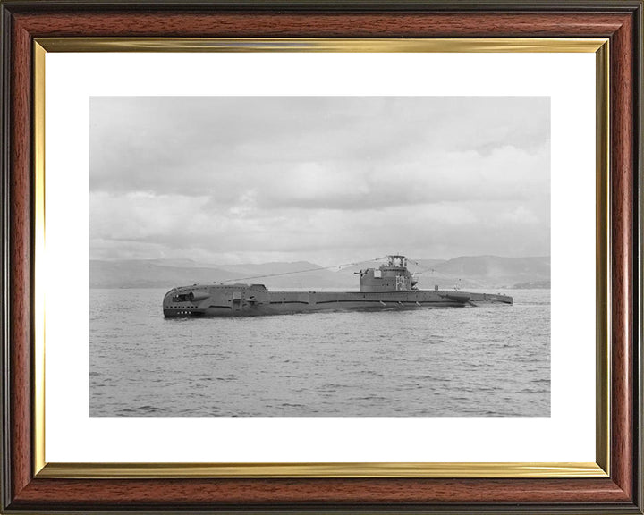 HMS Tabard P342 Royal Navy T class Submarine Photo Print or Framed Print - Hampshire Prints