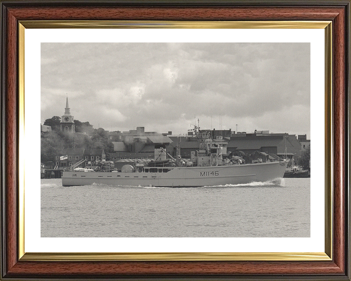 HMS Hodgeston M1146 Royal Navy Ton Class Minesweeper Photo Print or Framed Photo Print - Hampshire Prints