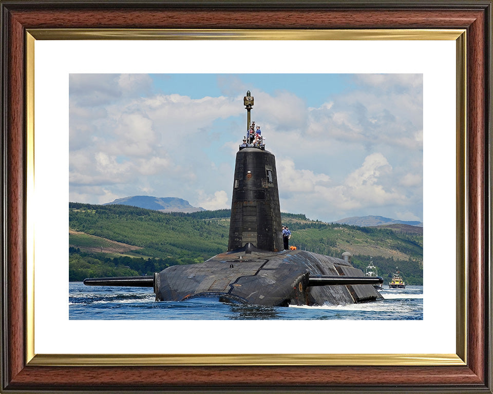 HMS Victorious S29 Royal Navy Vanguard class Submarine Photo Print or Framed Print - Hampshire Prints