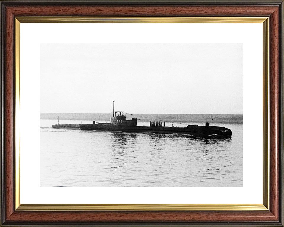 HMS Tally-Ho P317 Royal Navy T class Submarine Photo Print or Framed Print - Hampshire Prints