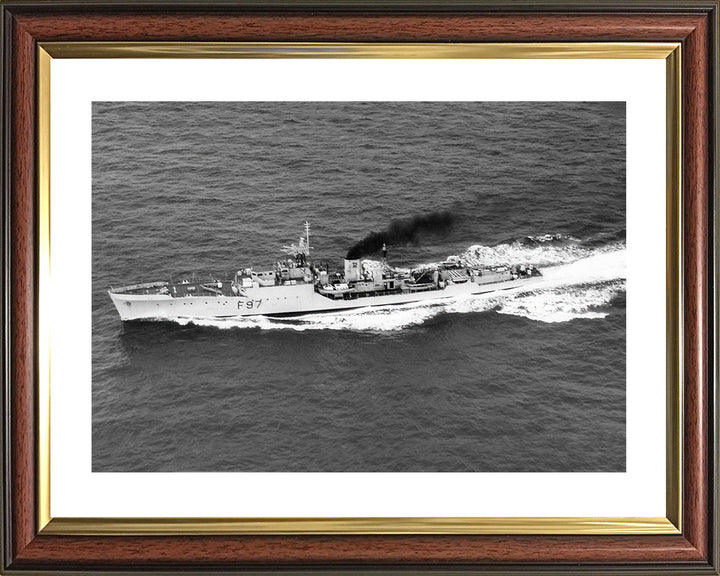 HMS Russell F97 Royal Navy Blackwood class frigate Photo Print or Framed Print - Hampshire Prints