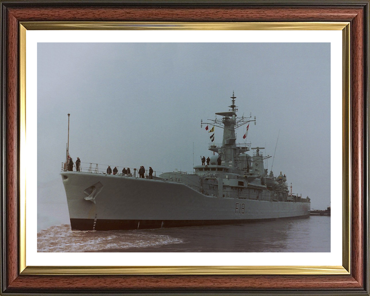 HMS Galatea F18 | Photo Print | Framed Print | Leander Class | Frigate | Royal Navy Hampshire Prints