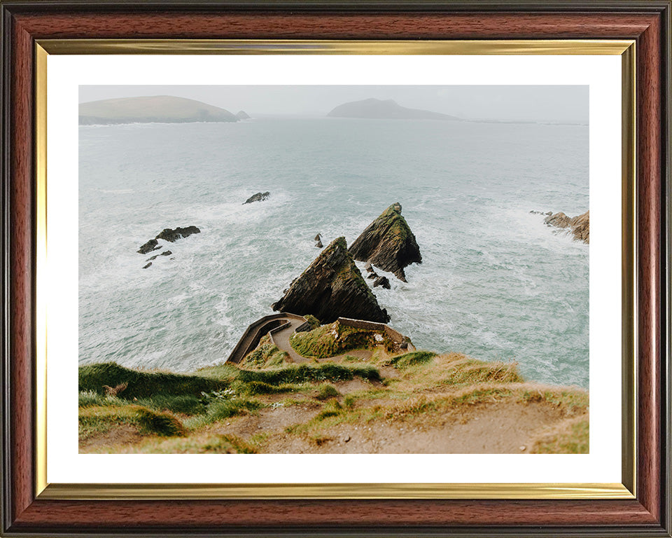The Northern Ireland coastal cliffs Photo Print - Canvas - Framed Photo Print - Hampshire Prints