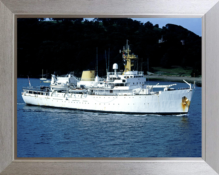 HMS Hecla A133 Royal Navy Hecla class survey vessel Photo Print or Framed Print - Hampshire Prints