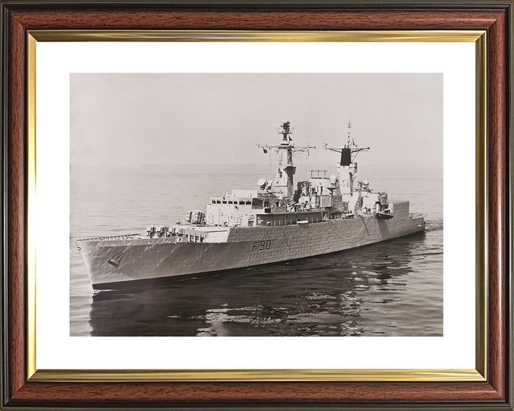 HMS Brilliant F90 Royal Navy Type 22 Frigate Photo Print or Framed Print - Hampshire Prints