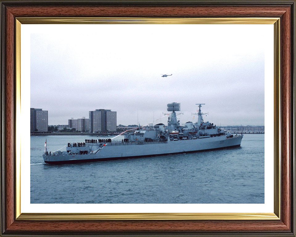 HMS Fife D20 Royal Navy County class destroyer Photo Print or Framed Print - Hampshire Prints