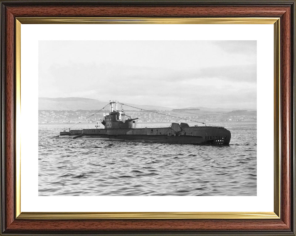 HMS Sentinel P256 Royal Navy S Class Submarine Photo Print or Framed Print - Hampshire Prints