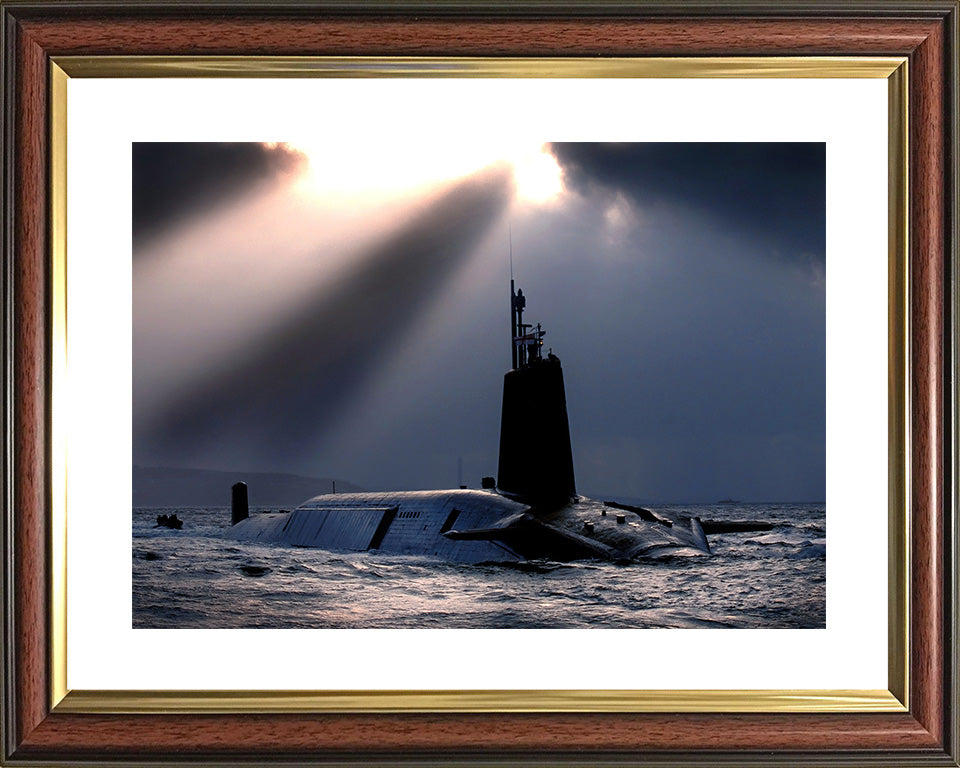 HMS Vigilant S30 Royal Navy Vanguard class Submarine Photo Print or Framed Print - Hampshire Prints