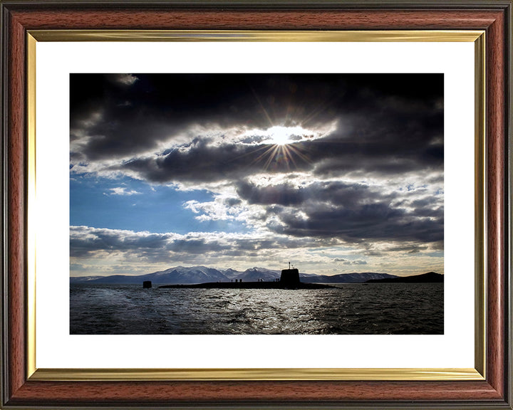 HMS Victorious S29 Royal Navy Vanguard class Submarine Photo Print or Framed Print - Hampshire Prints