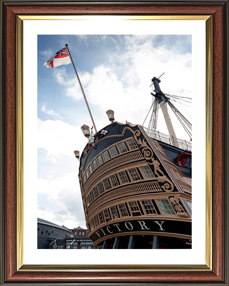 HMS Victory | Photo Print | Framed Print | Poster | Flagship | Royal Navy Hampshire Prints