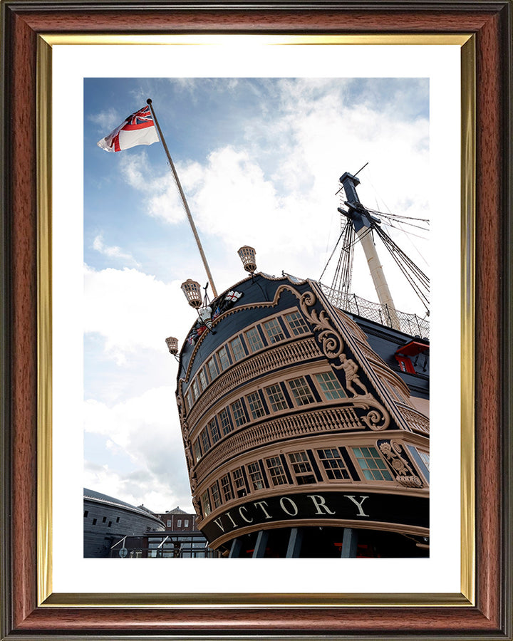 HMS Victory | Photo Print | Framed Print | Poster | Flagship | Royal Navy Hampshire Prints
