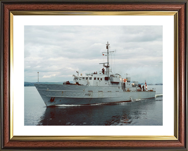 HMS Peterel P262 Royal Navy Bird class patrol vessel Photo Print or Framed Photo Print - Hampshire Prints