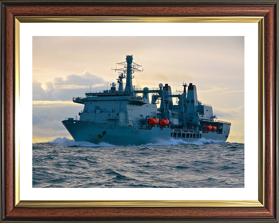 RFA Fort Victoria A387 | Photo Print | Framed Print | Fort Class | Tanker | Royal Fleet Auxiliary Hampshire Prints