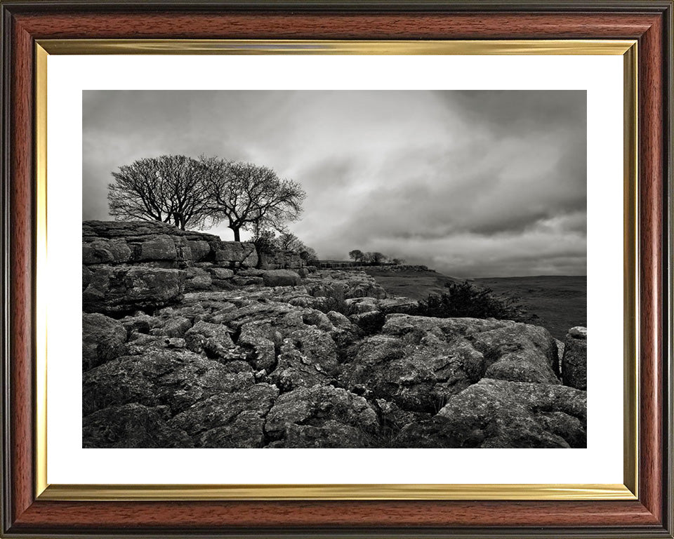 Farleton Knott Cumbria black and white Photo Print - Canvas - Framed Photo Print - Hampshire Prints