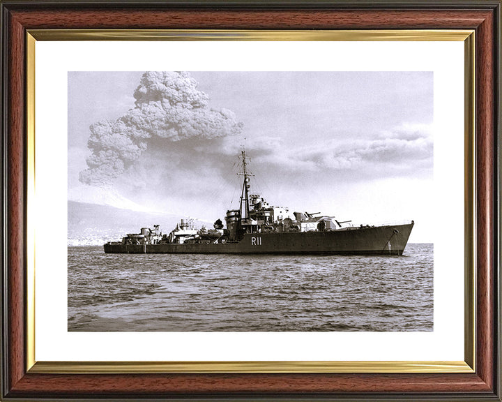 HMS Tumult R11 (F121) | Photo Print | Framed Print | T Class | Destroyer | Royal Navy Hampshire Prints