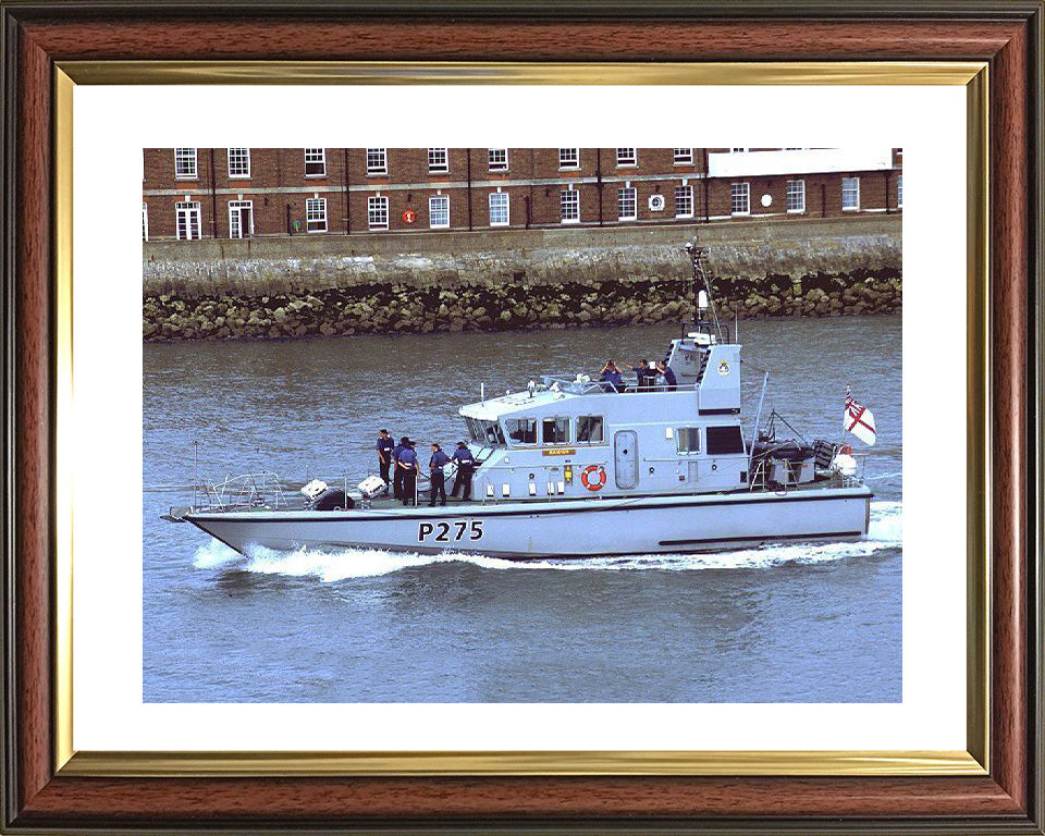 HMS Raider P275 Royal Navy Archer Class P2000 Patrol Vessel Photo Print or Framed Photo Print - Hampshire Prints