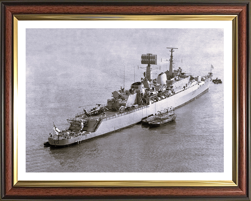 HMS Fife D20 Royal Navy County class destroyer Photo Print or Framed Print - Hampshire Prints