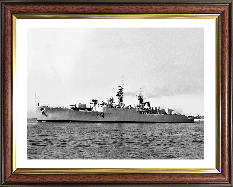 HMS Leopard F14 Royal Navy Leopard class Frigate Photo Print or Framed Print - Hampshire Prints