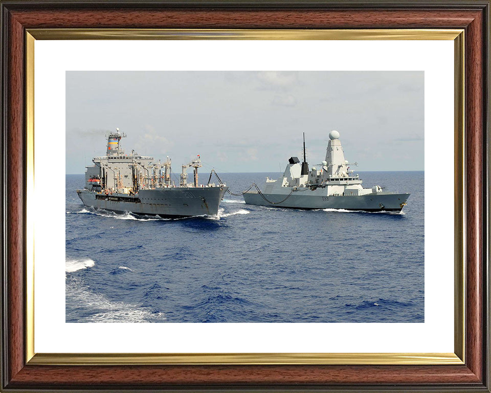 HMS Dauntless D33 Royal Navy Type 45 destroyer Photo Print or Framed Print - Hampshire Prints