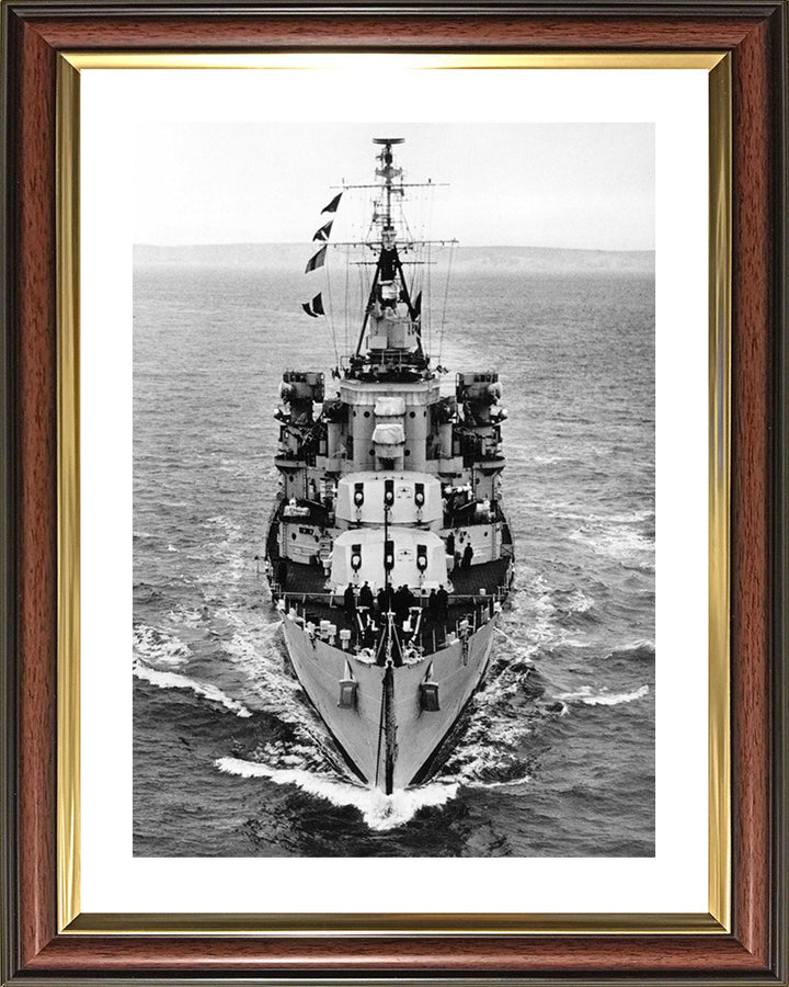 HMS Superb (25) | Photo Print | Framed Print | Minotaur Class | Light Cruiser | Royal Navy Hampshire Prints