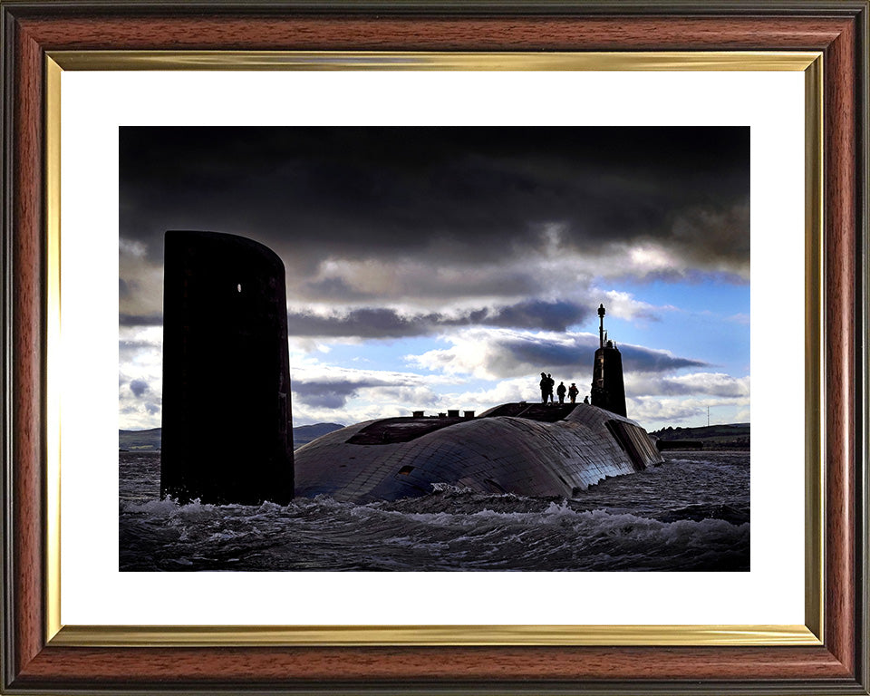 HMS Vanguard S28 Royal Navy Vanguard class Submarine Photo Print or Framed Print - Hampshire Prints