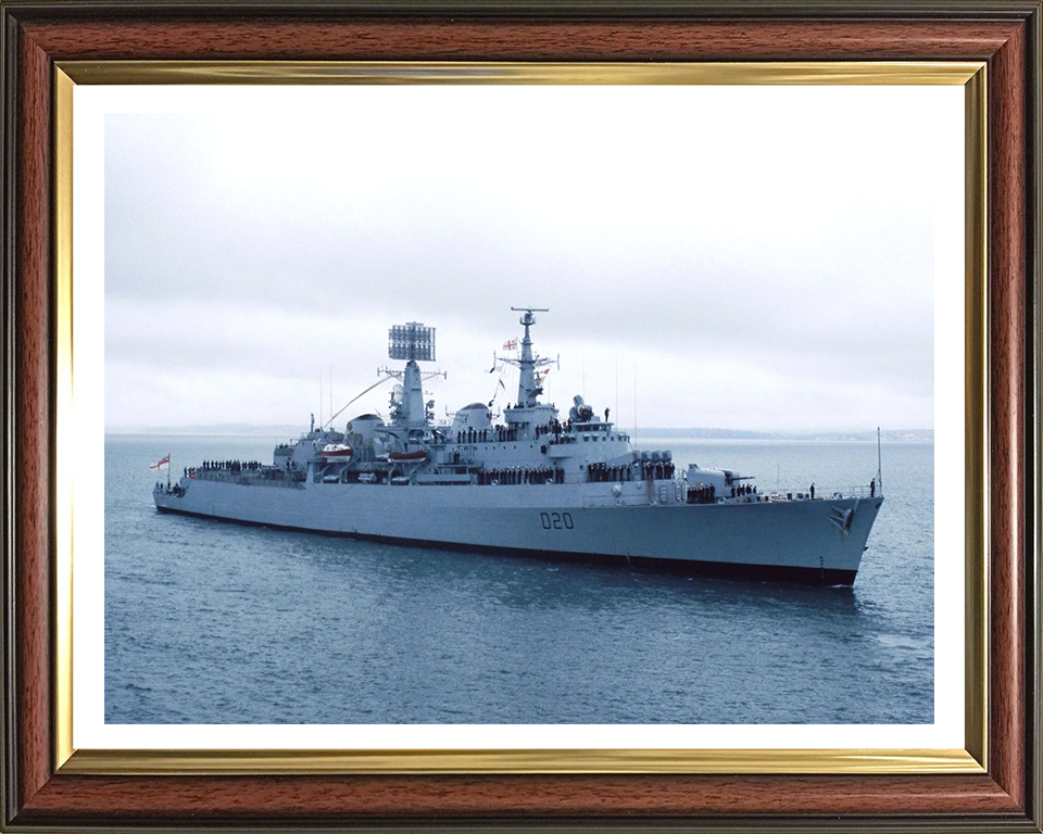 HMS Fife D20 Royal Navy County class destroyer Photo Print or Framed Print - Hampshire Prints