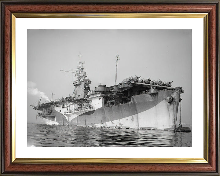 HMS Pursuer D73 | Photo Print | Framed Print | Attacker Class | Escort Carrier | Royal Navy Hampshire Prints
