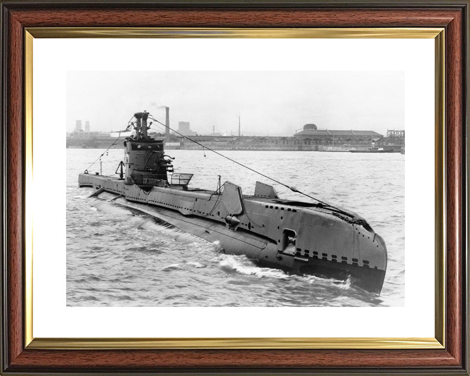 HMS Saracen P247 Royal Navy S Class Submarine Photo Print or Framed Print - Hampshire Prints